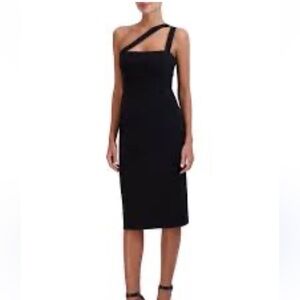 Elegant Black Pencil Dress